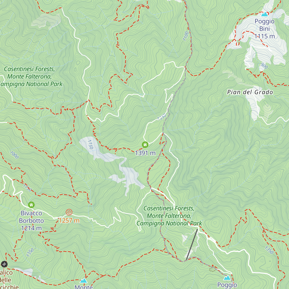 Rifugio Fontanelle map