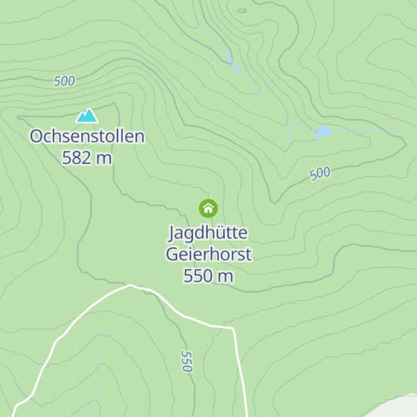 Map of Jagdhütte Geierhorst