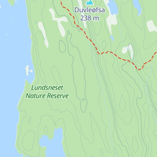 Map of Gråbenåsen