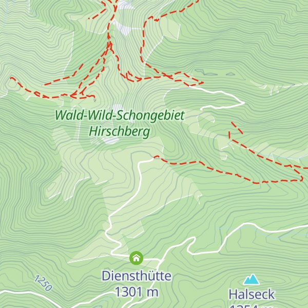 Map of Weidbergalm