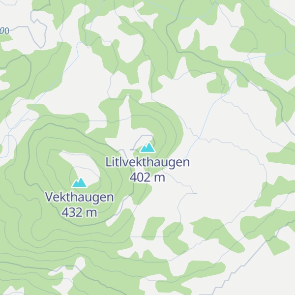 Map of Litlvekthaugen