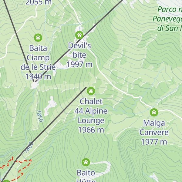 Map of Chalet 44 Alpine Lounge