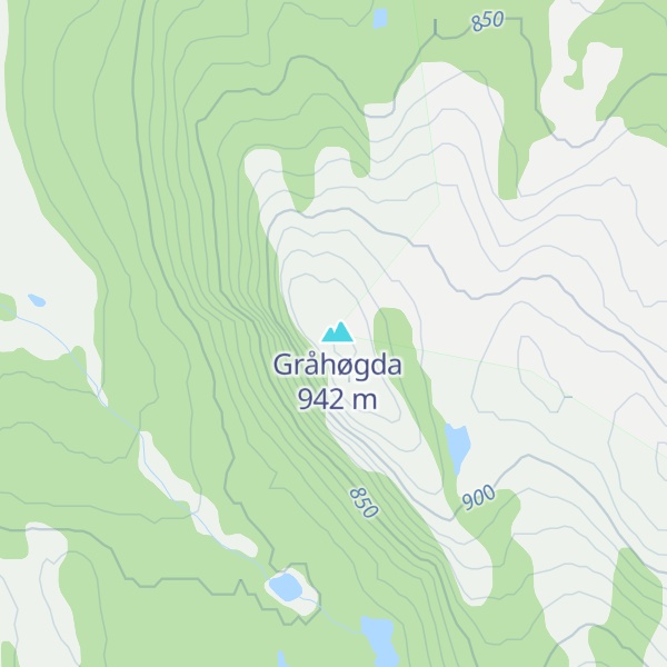 Map of Gråhøgdbua