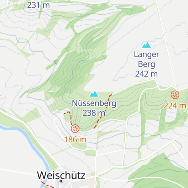 Map of Nüssenberg