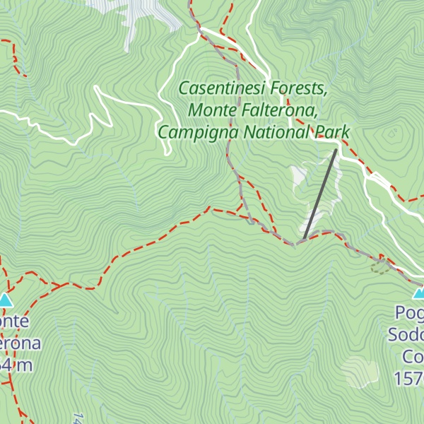 Map of Monte Falco