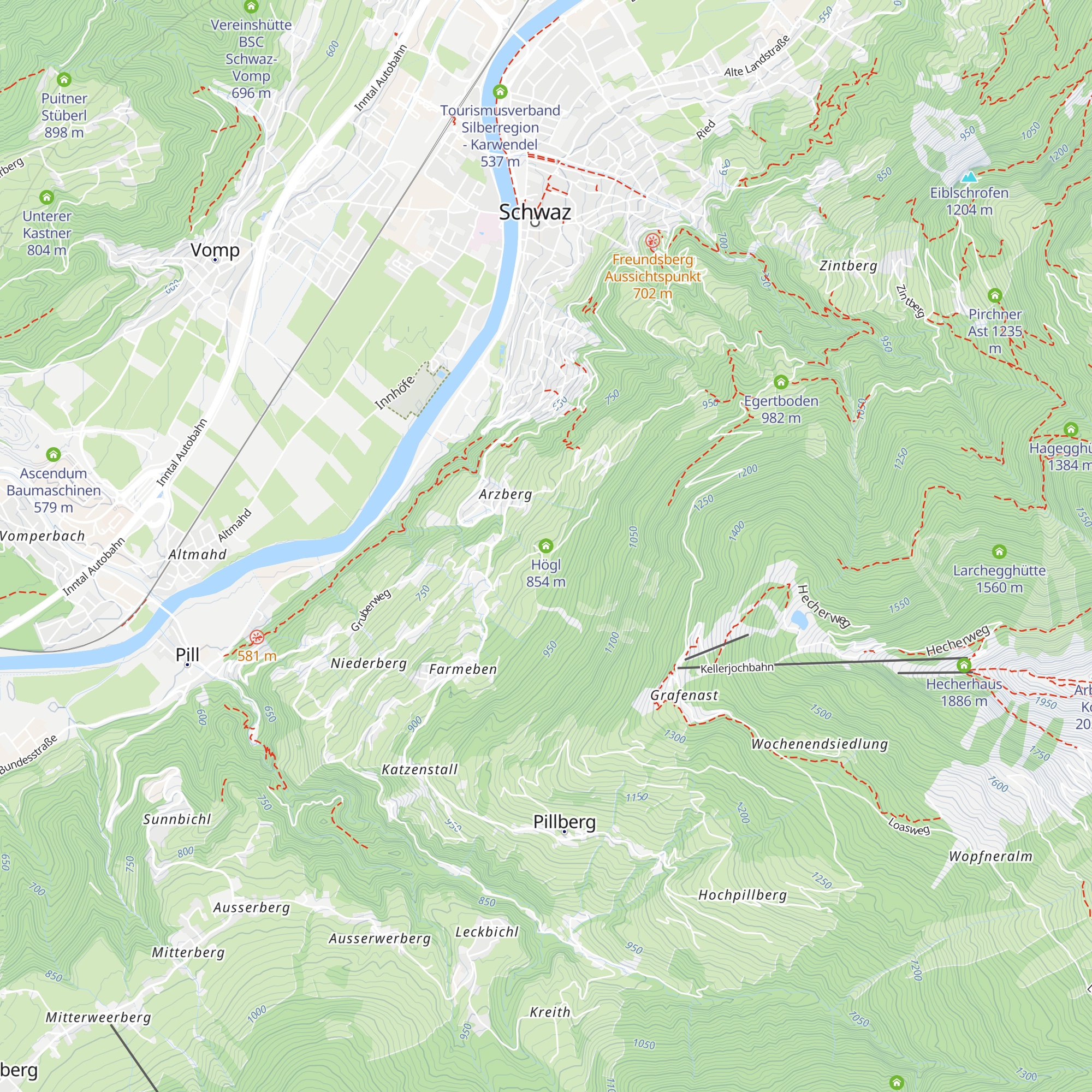 Högl map