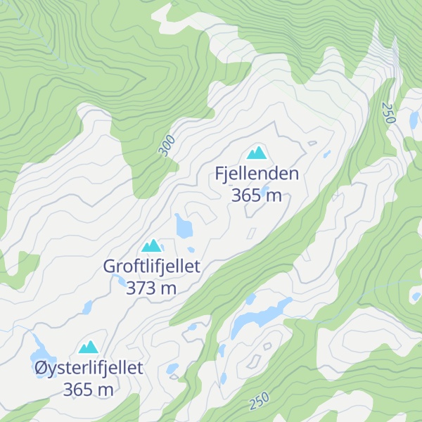 Map of Søndagslia