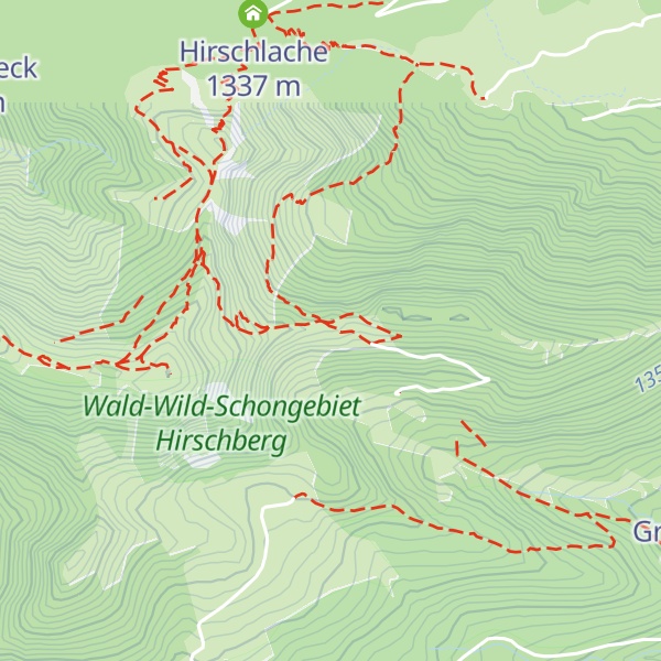 Map of Rauheck-Alm