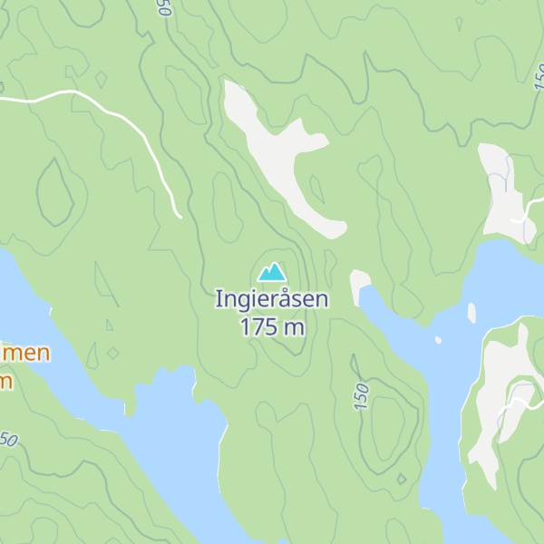 Map of Ingieråsen