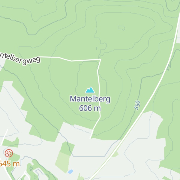 Map of Mantelberg