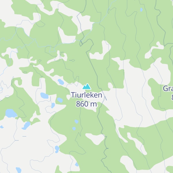 Map of Tiurleken