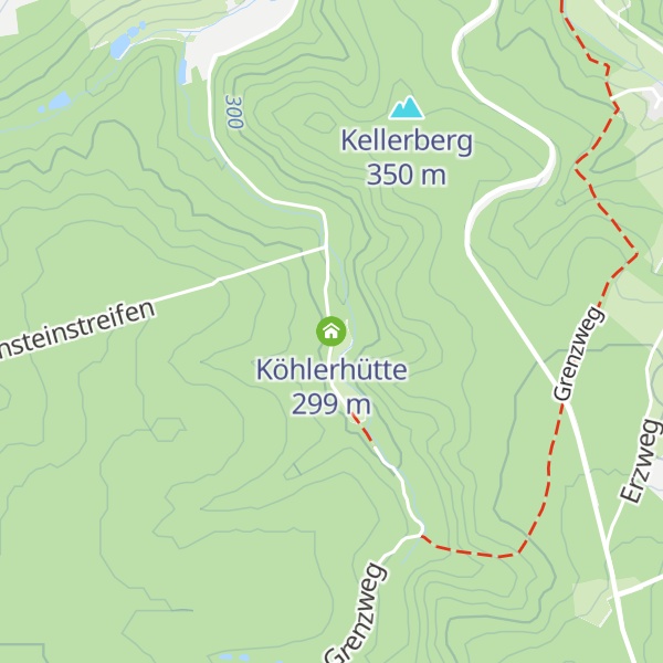Map of Köhlerhütte