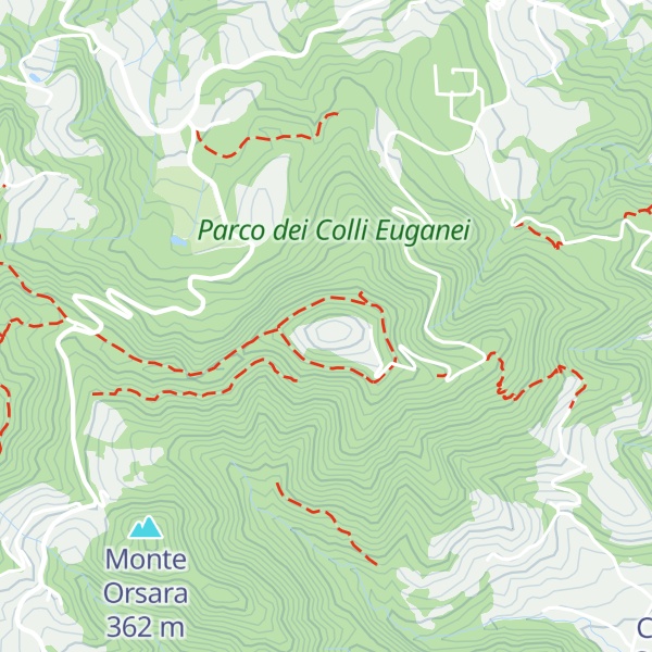 Map of Monte Rua