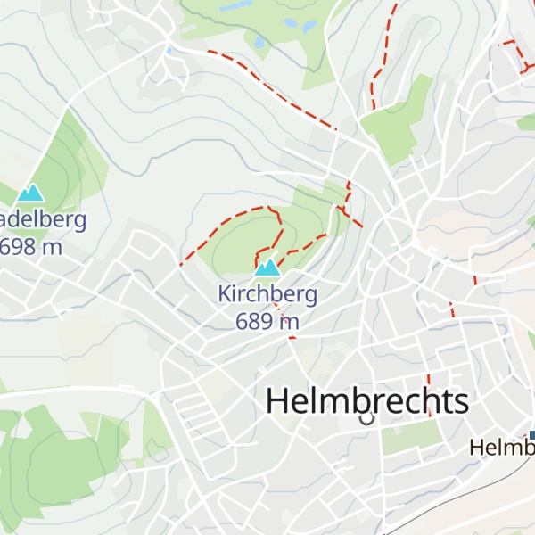 Map of Kirchberg