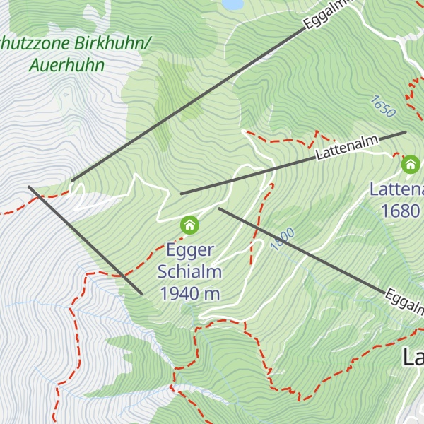 Map of Berggasthaus Eggalm