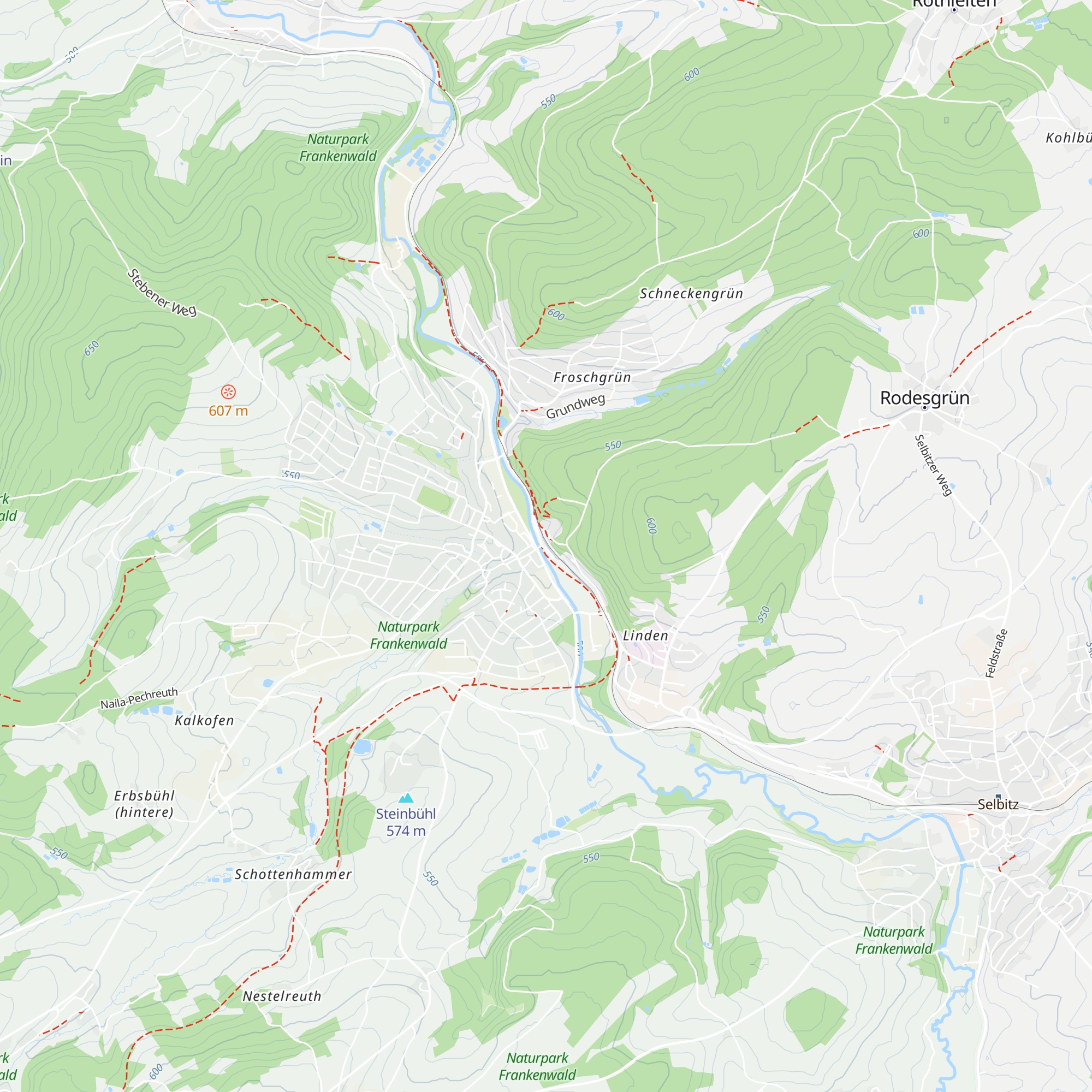 Tourist Information map