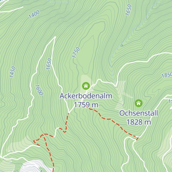 Map of Ackerbodenalm