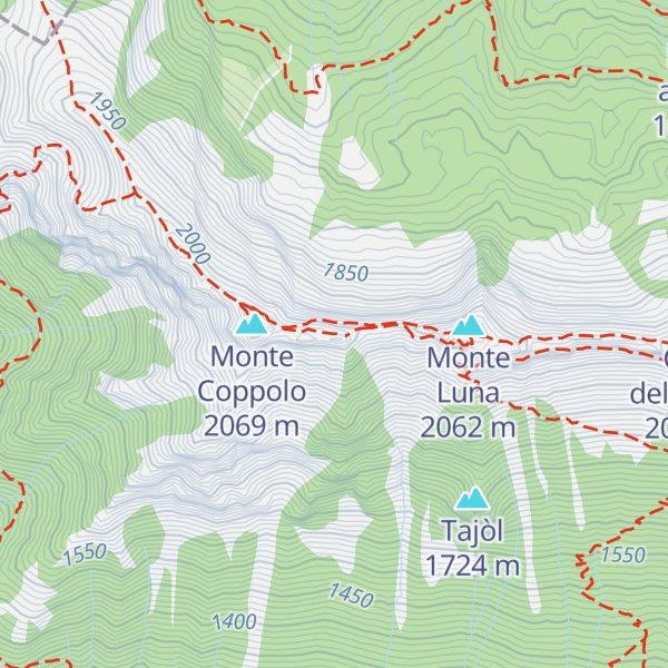 Map of Pilastro della Mezzaluna