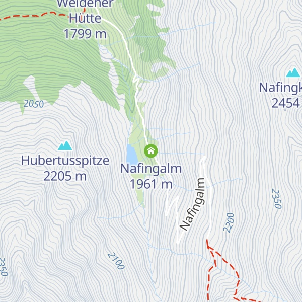 Map of Nafingalm