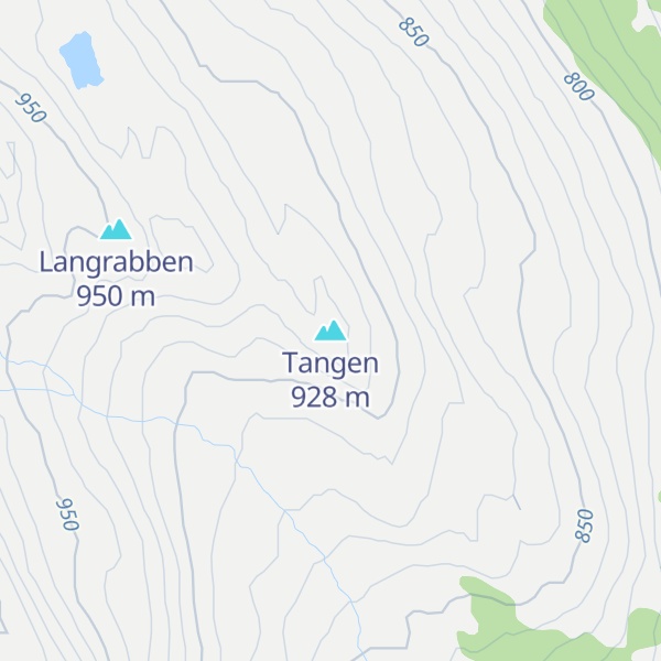 Map of Tangen