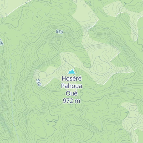 Map of Hoséré Pahoua Oué