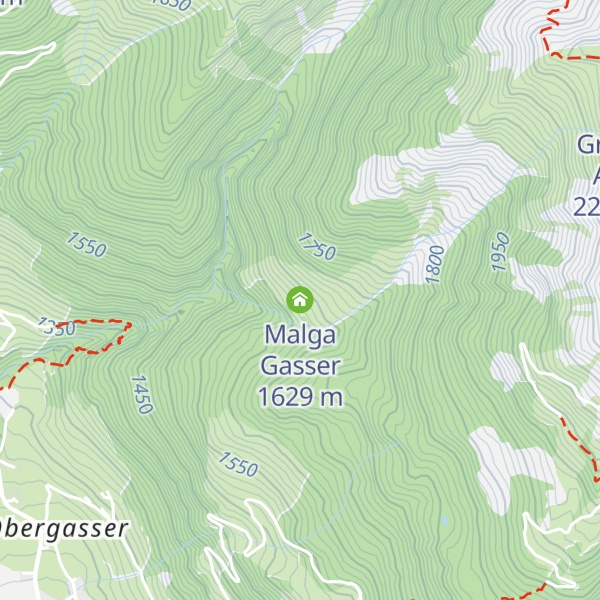 Map of Malga Gasser