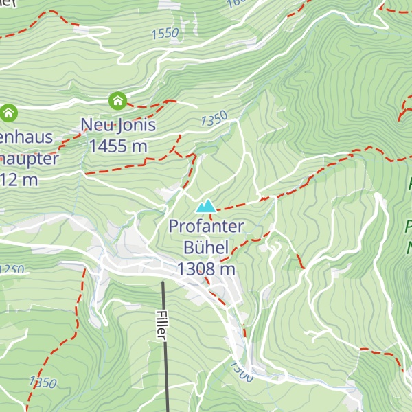 Map of Profanter Bühel