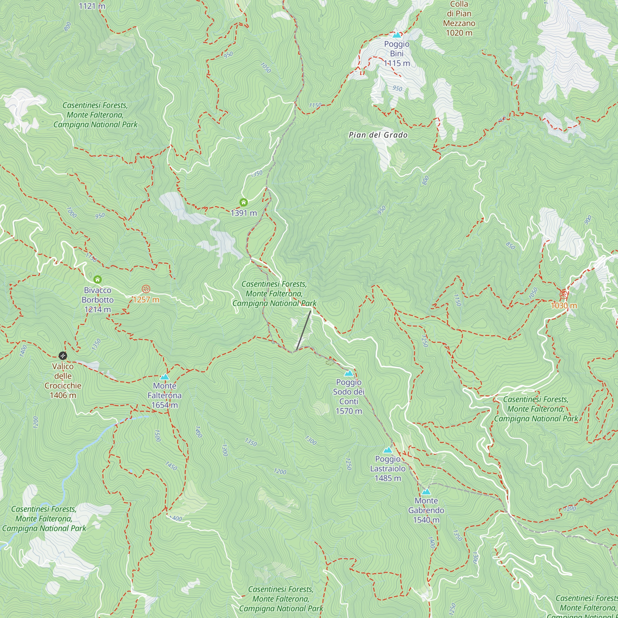 Rifugio La Capanna map