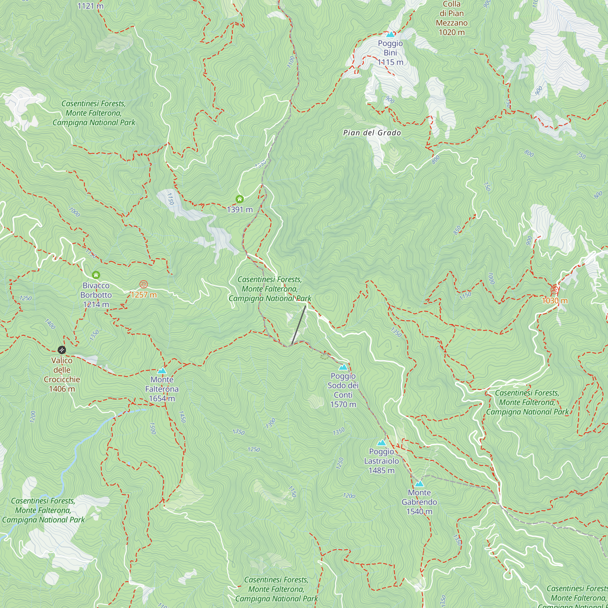 Rifugio La Capanna map