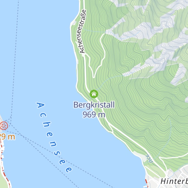 Map of Bergkristall