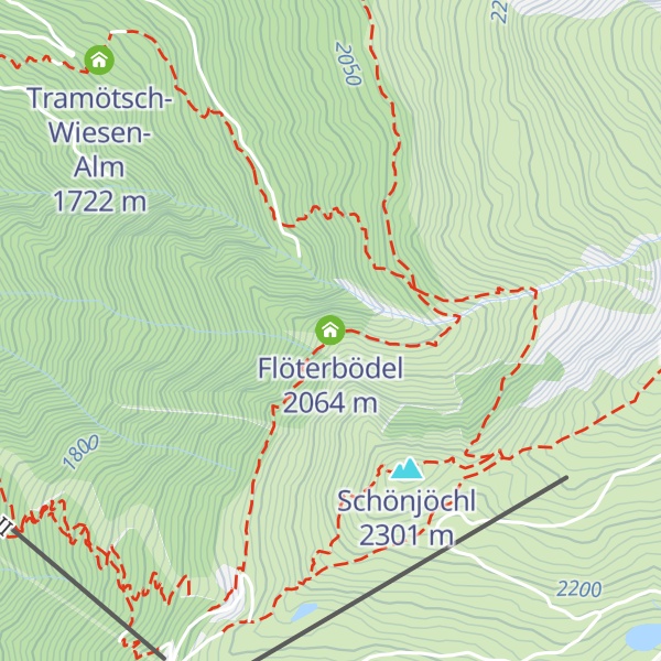 Map of Flöterbödel