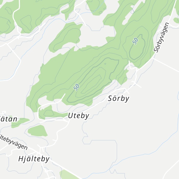 Map of Sörby vale