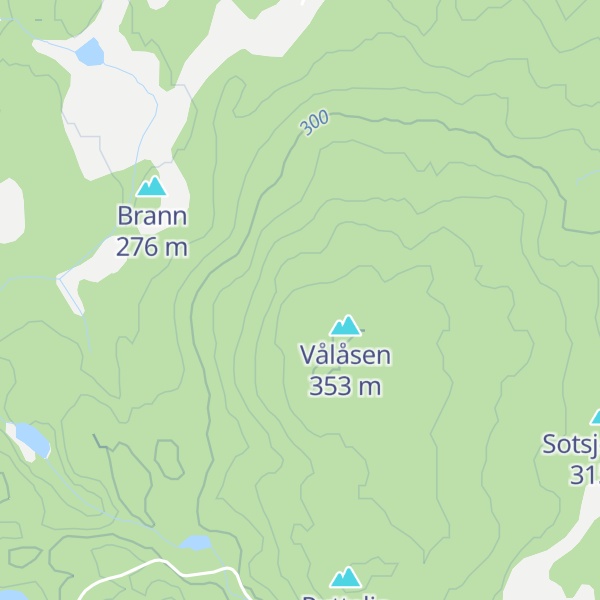 Map of Langmyrliene
