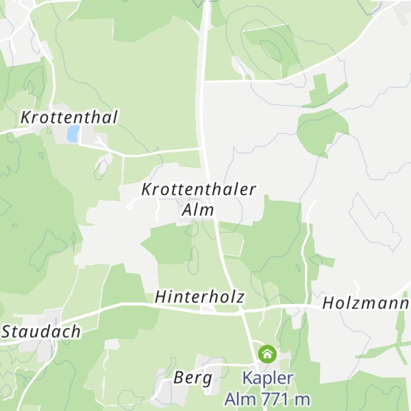 Map of Krottenthaler Alm