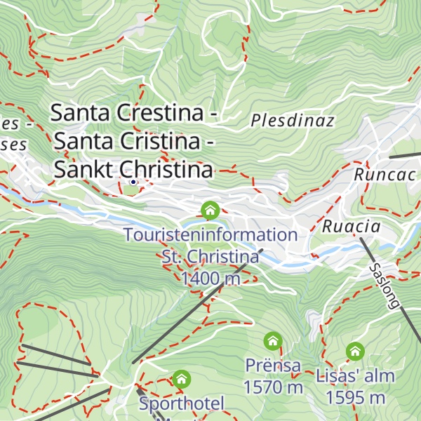 Map of Touristeninformation St. Christina