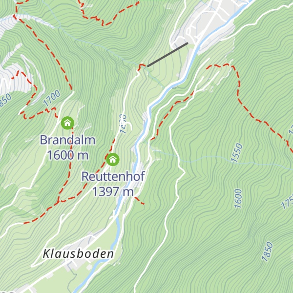 Map of Klausboden