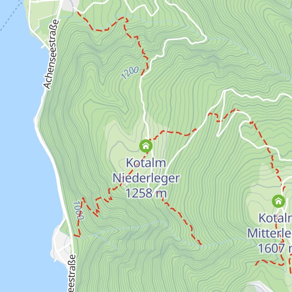 Map of Kotalm Niederleger