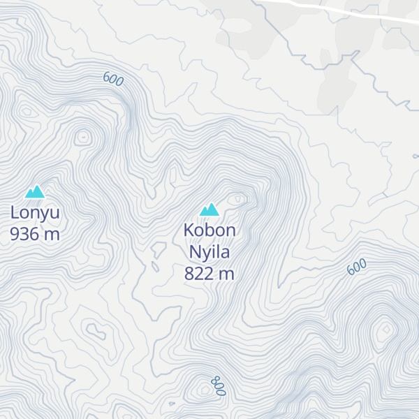 Map of Kobon Nyila