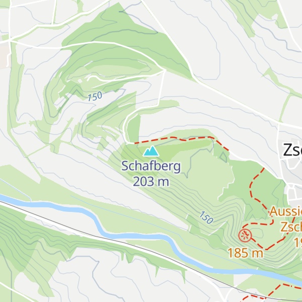 Map of Schafberg