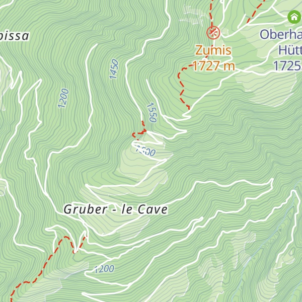 Map of Appartement-Hotel Talblick