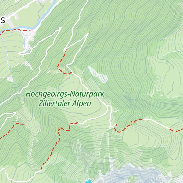 Map of Höllensteinhütte