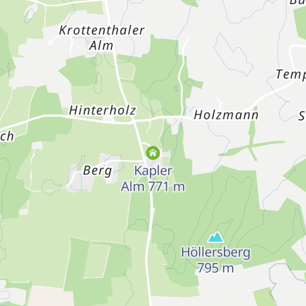 Map of Kapler Alm