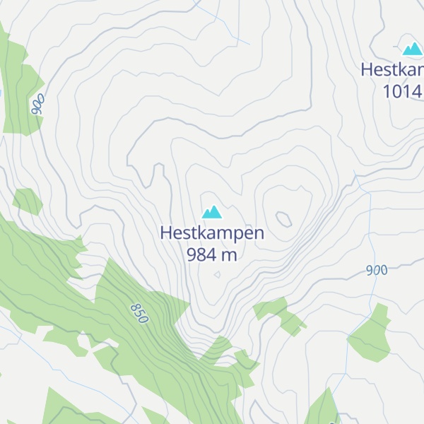 Map of Hestkampen