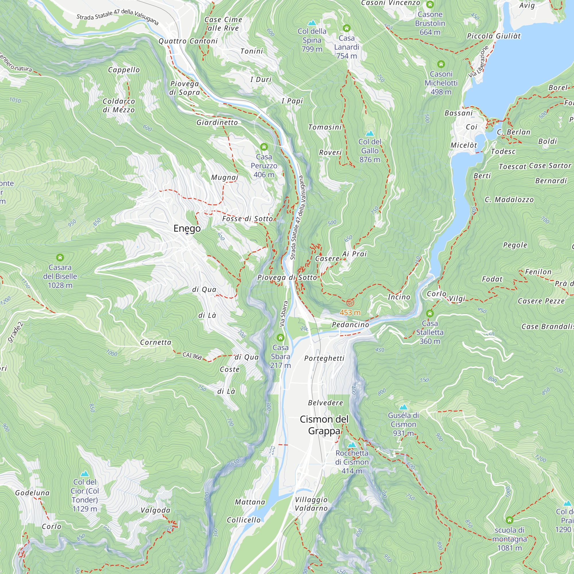 Al Confin map