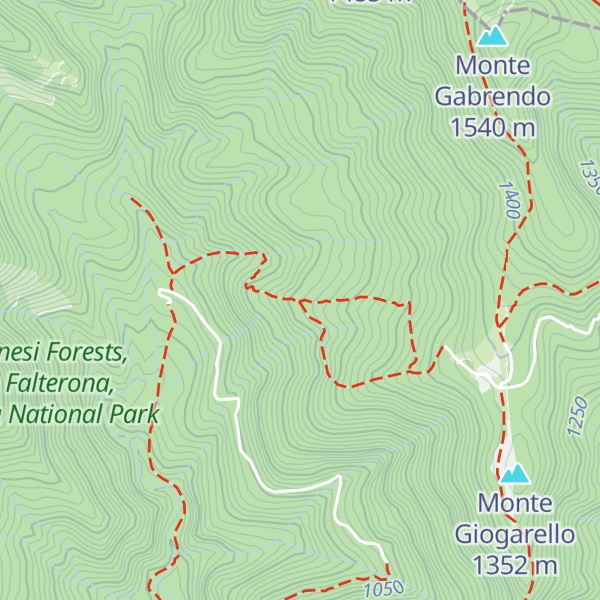 Map of Capanna Morgante