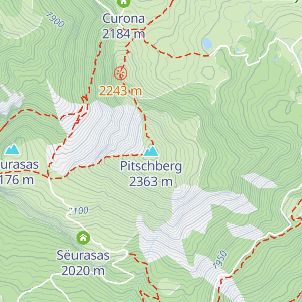 Map of Pitschberg