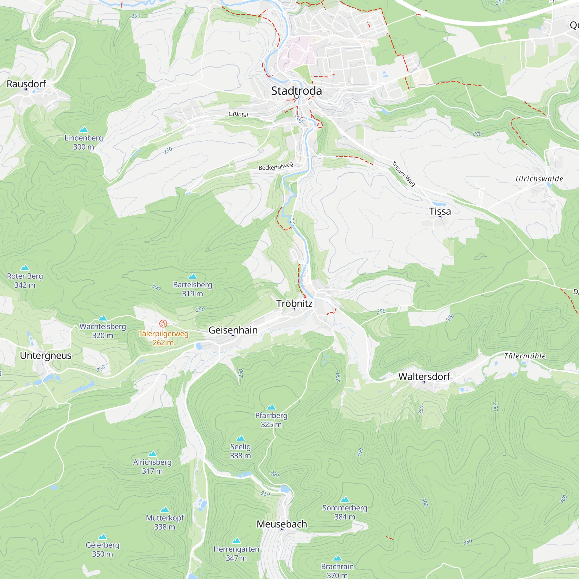 Schutzhütte "Himmelreich" map