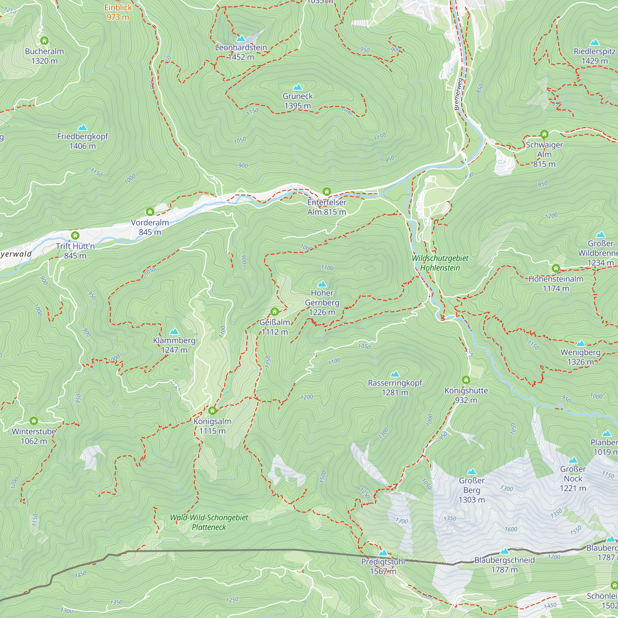 Jagdhütte map