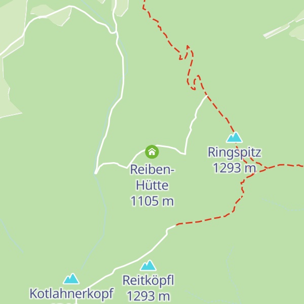 Map of Reiben-Hütte