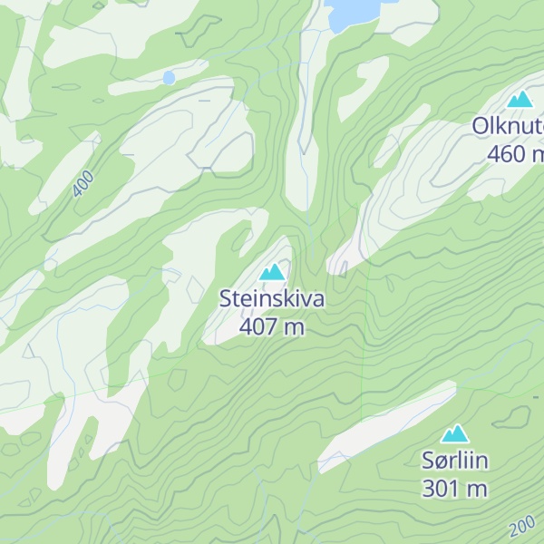 Map of Steinskiva